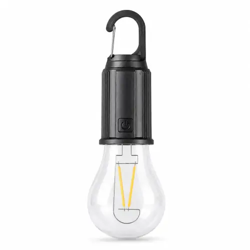 Foco filamento recargable para camping