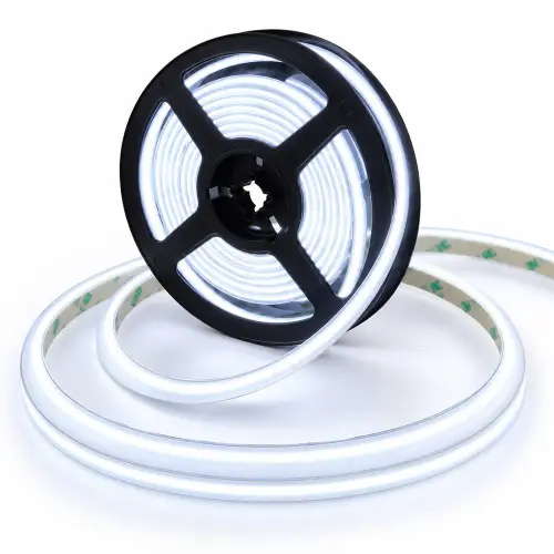 Tira LED COB luz fría sin fuente 12V 10W 5M H-864