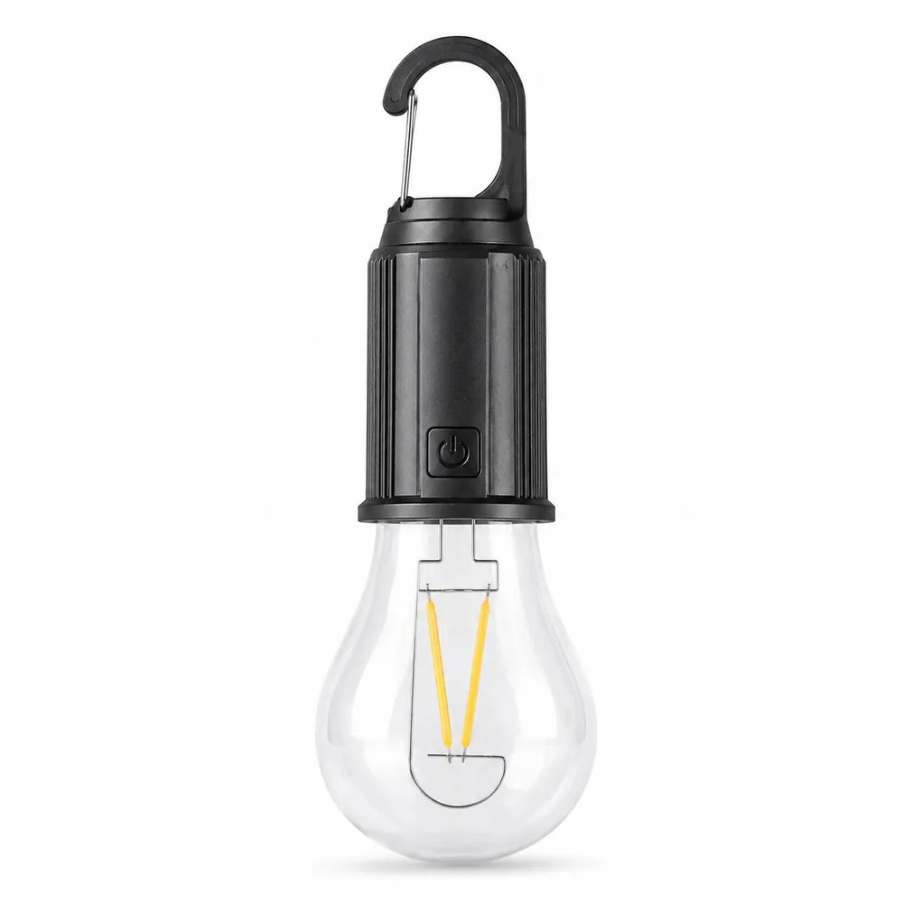 Foco filamento recargable para camping