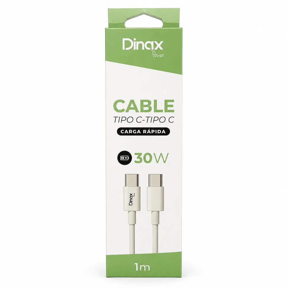 Cable de datos tipo C a tipo C 1M 30W DX-CABTCTC
