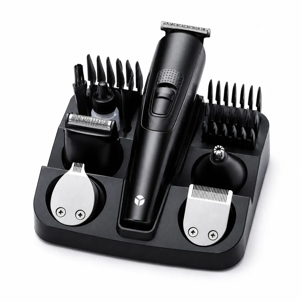 Cortadora de cabello, barba y nariz recargable yelmo BK-3919