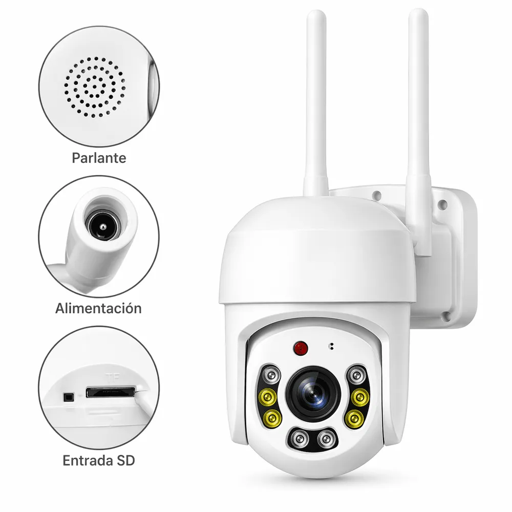 Cámara de seguridad WiFi exterior/interior OM-505