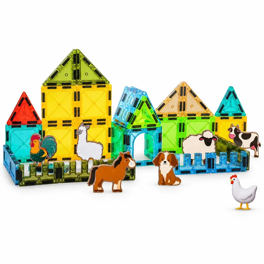 Juego magnético de construcción 37 piezas granja TK0727