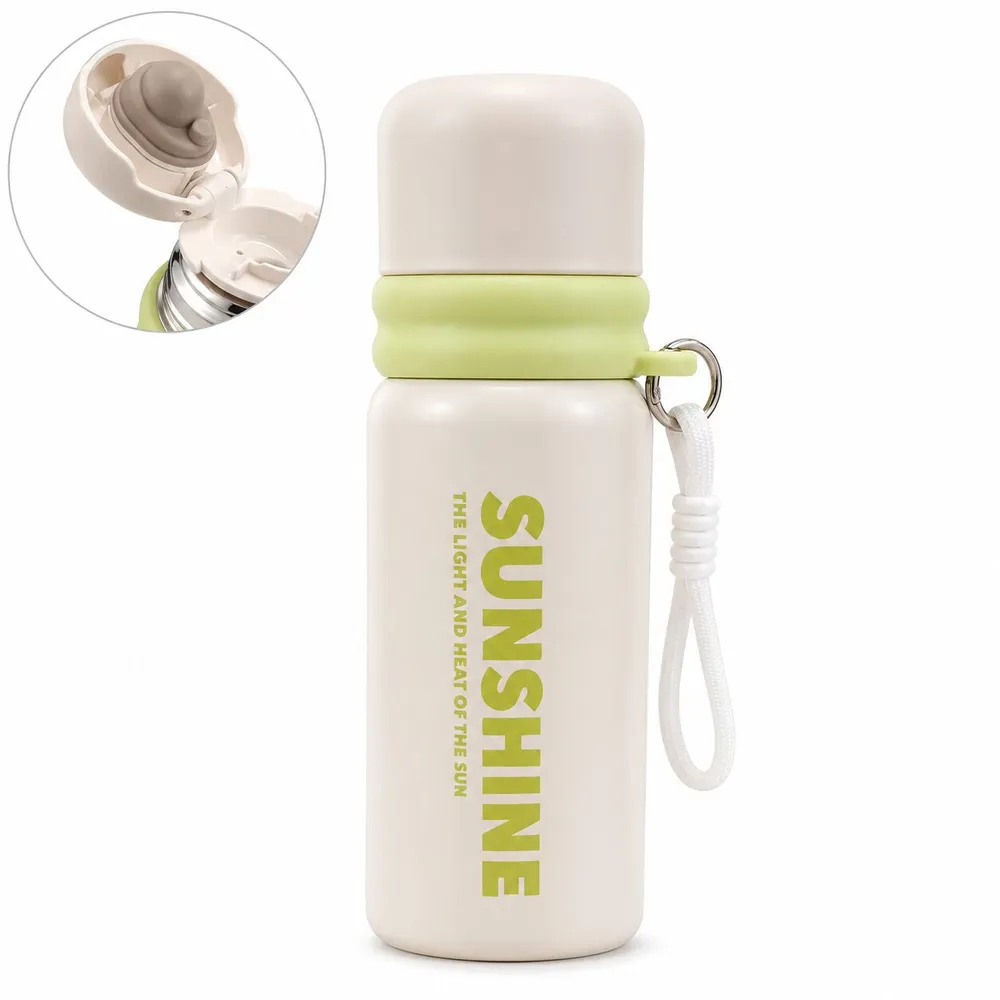 Termo de acero c/correa sunshine 550ml SUS316/031