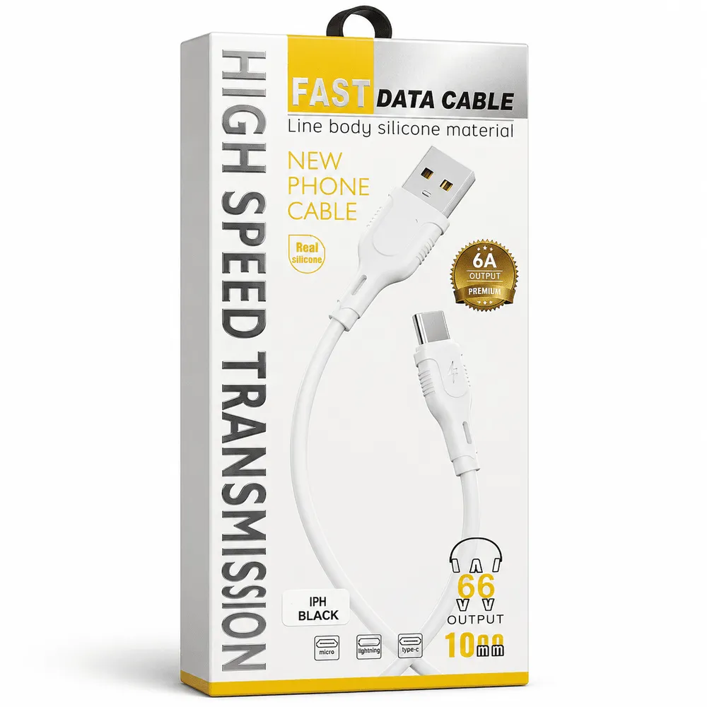 Cable iPhone Lightning 6A 1M ADC-025