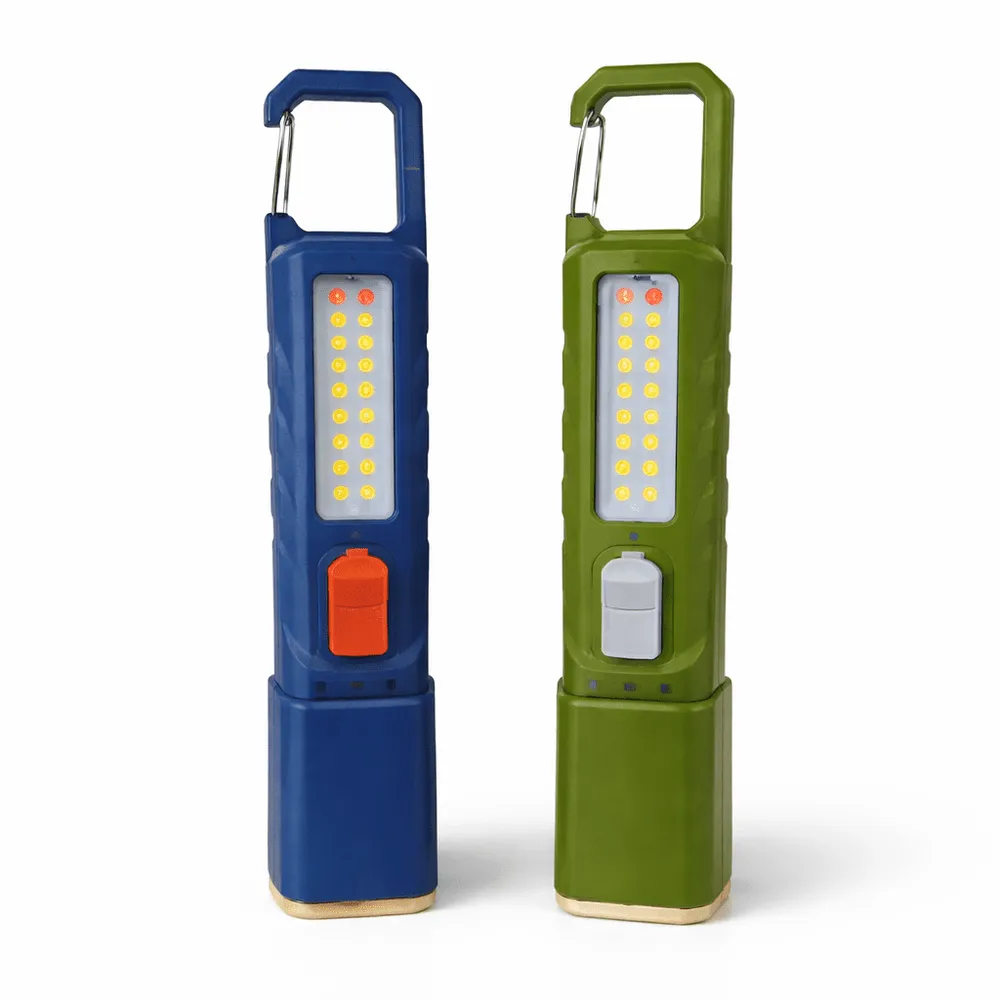 Linterna LED recargable plástico camping PH-278