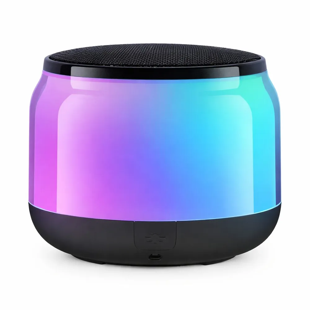 Parlante bluetooth c/luces RGB 0335