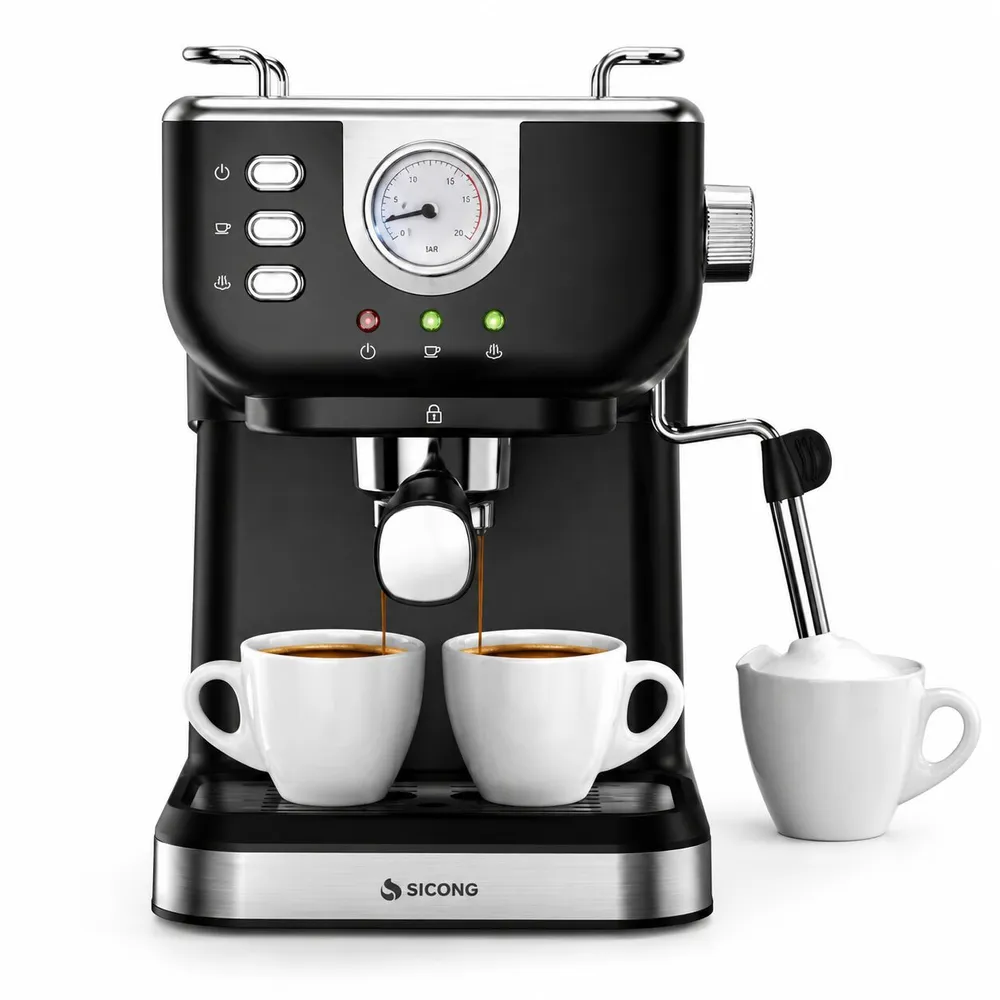 Cafetera espresso vintage 1.5L 0392
