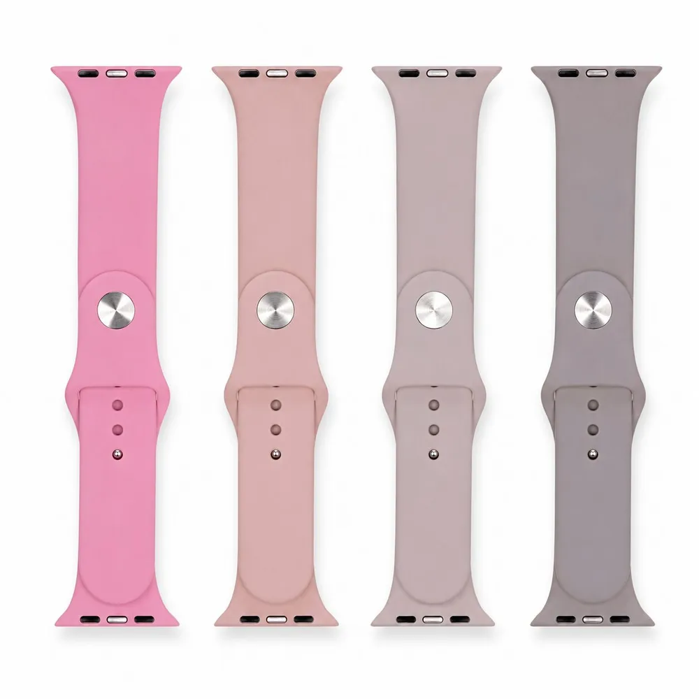 Malla smartwatch reloj colores solo rosa