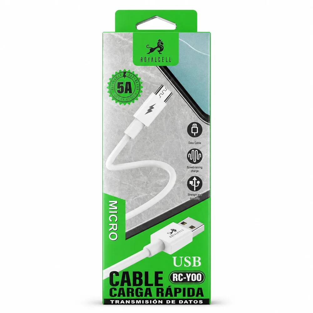 Cable de datos micro 5A desarmado RC-Y00