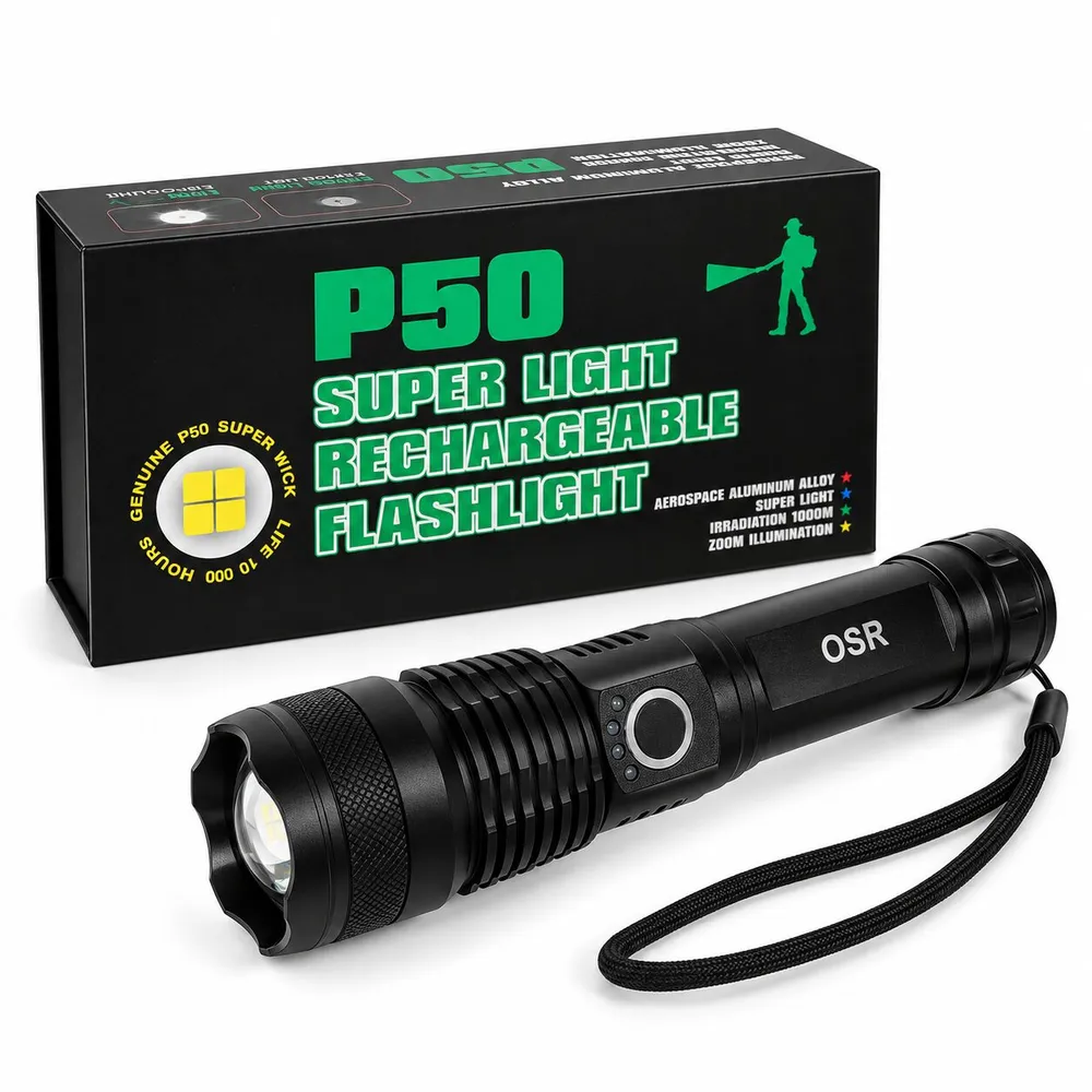 Linterna LED P50 200 lúmenes