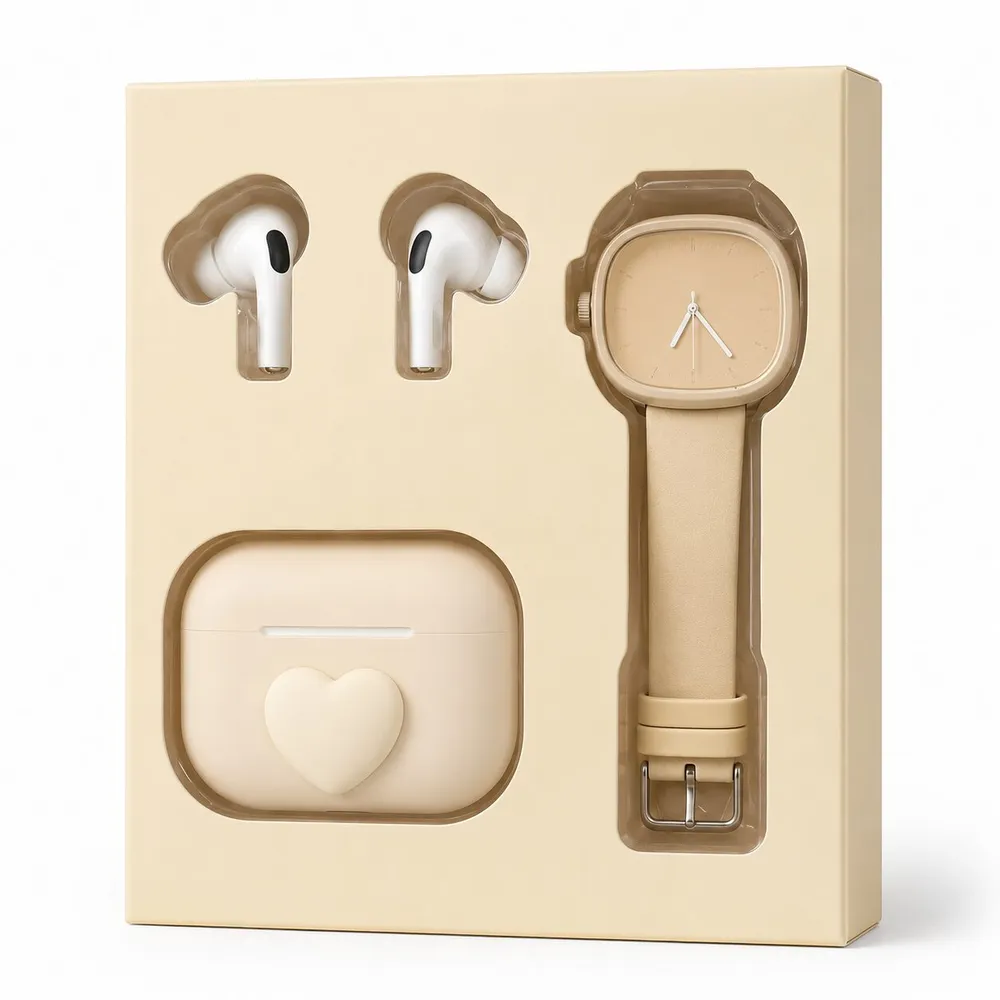 Kit auricular y reloj pasteles TWS-K46