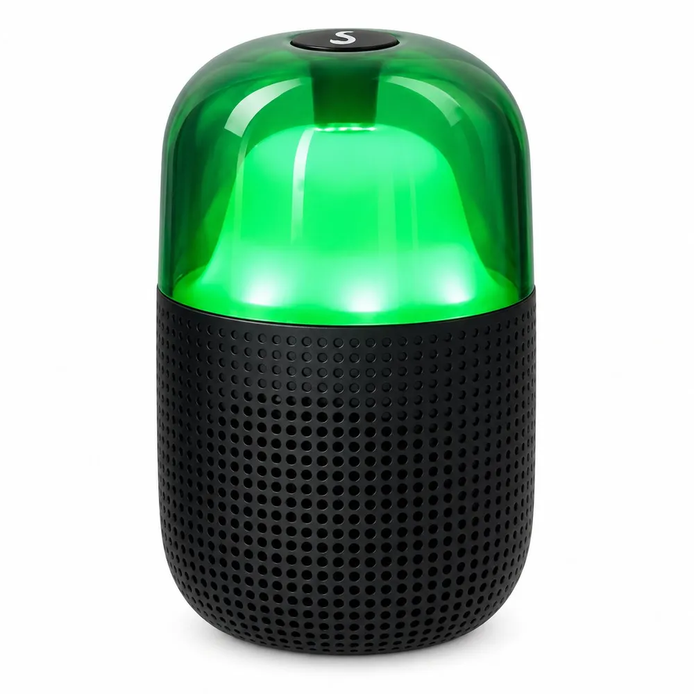 Parlante bluetooth c/luces RGB 0343