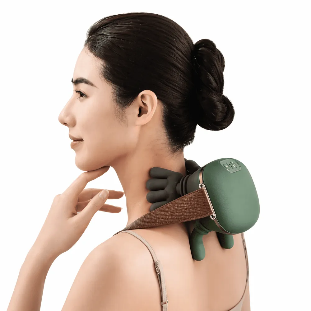 Masajeador cervical con dedos verde FH-670/EL-90