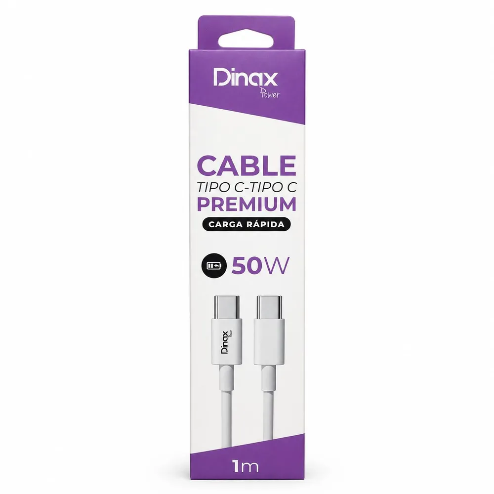 Cable de datos tipo C a tipo C 1M 50W DX-C5ATCTC