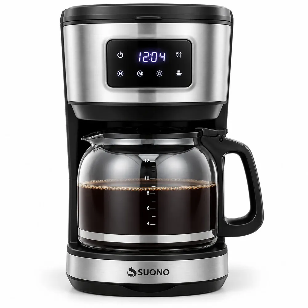 Cafetera de filtro digital 12 tazas 900W 0748