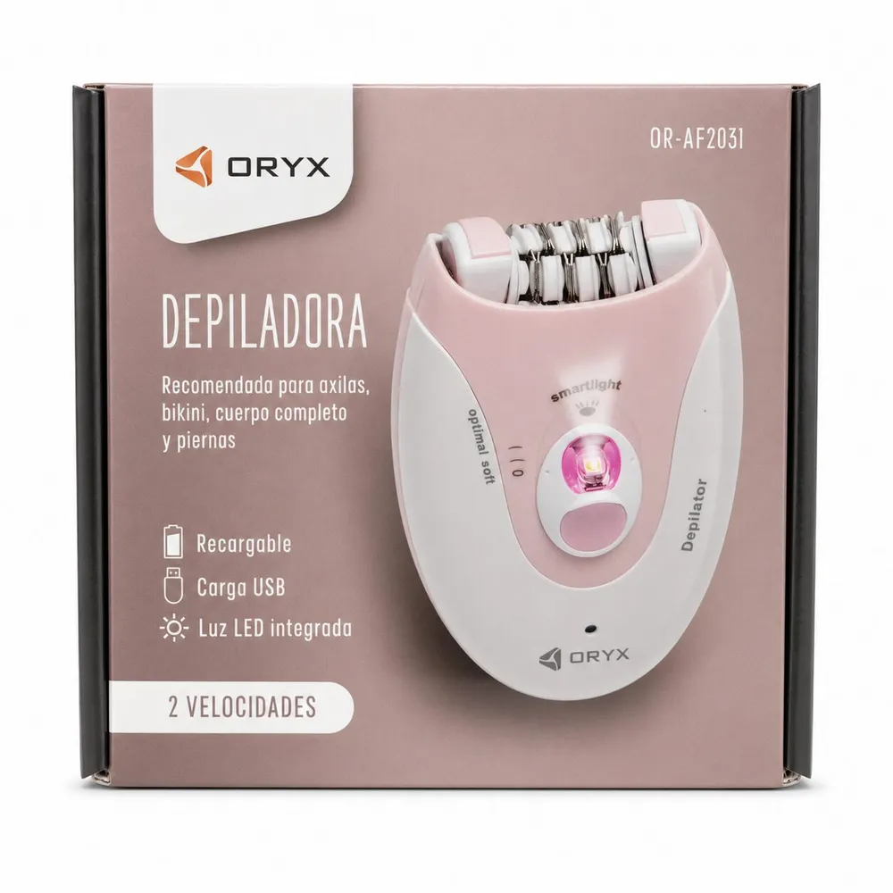 Máquina depiladora corporal recargable OR-AF2031